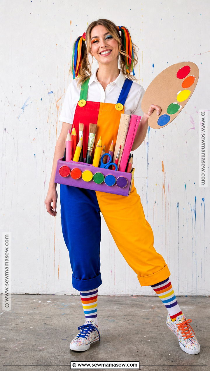 Walking Art Supply Box Costume - 30 original costumes