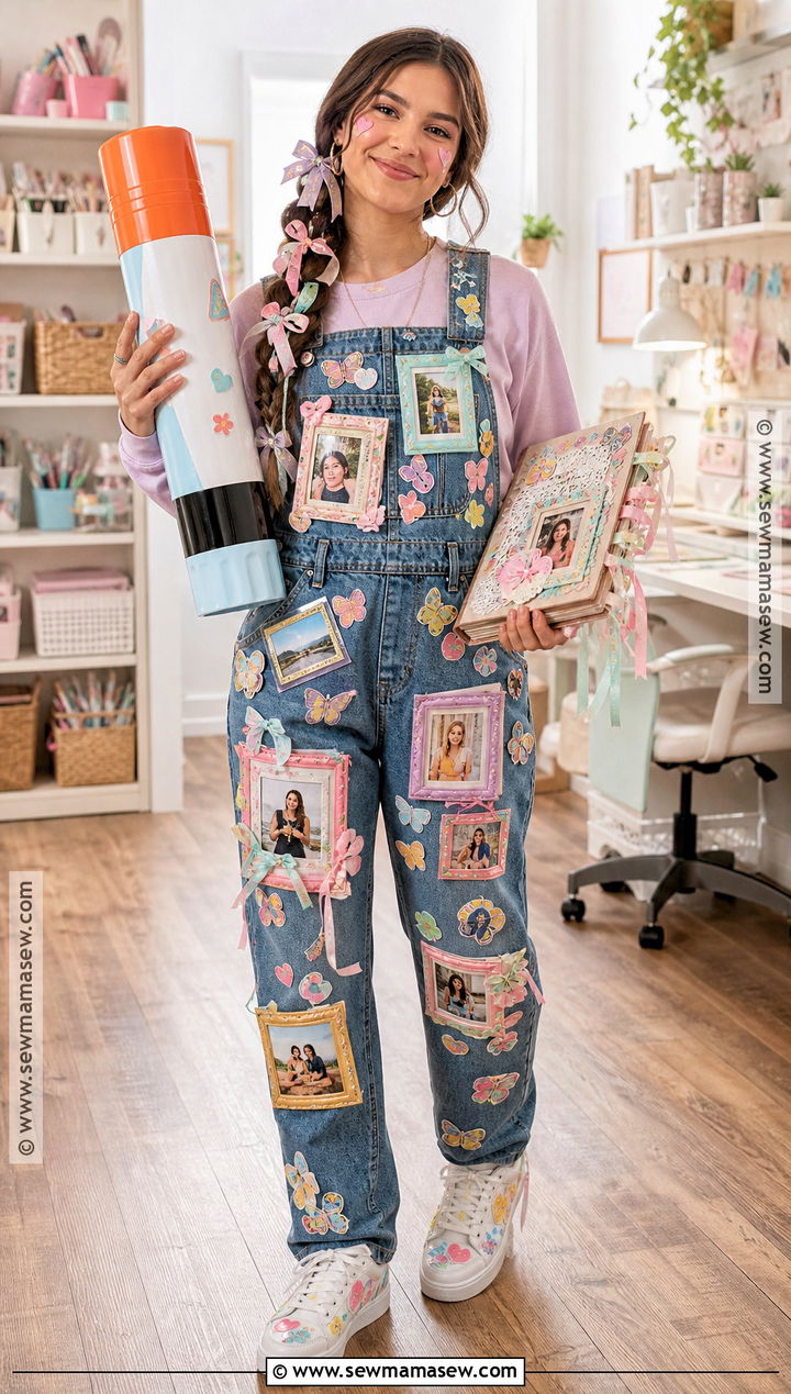 Walking Scrapbook Costume - 40 original halloween costumes