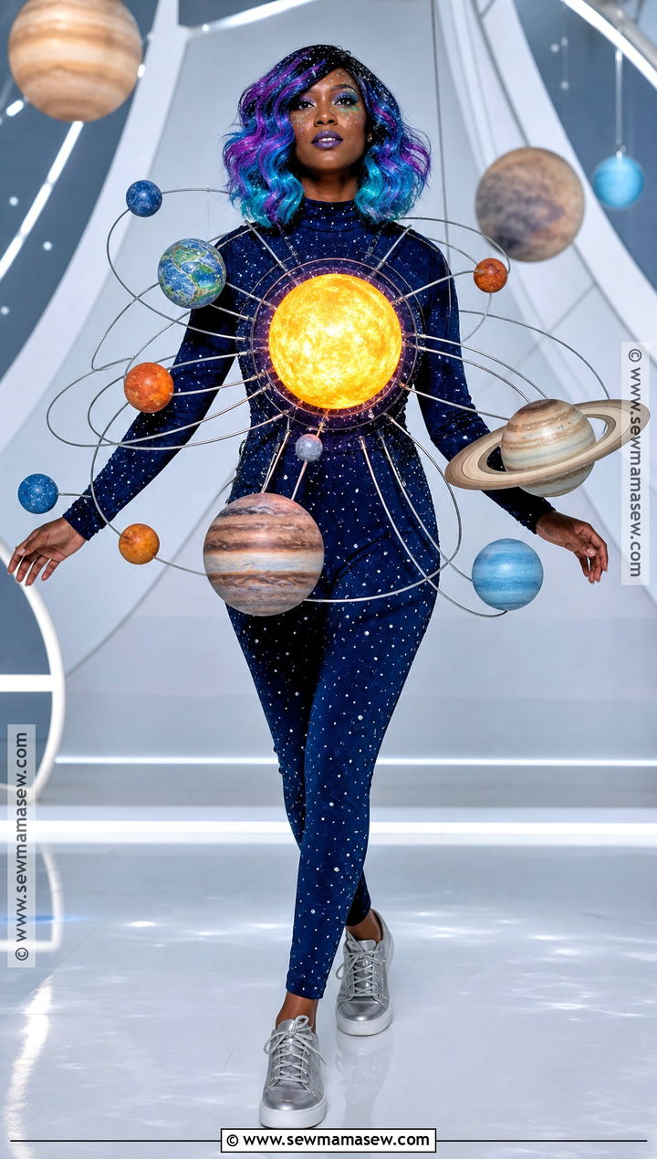 Walking Solar System Halloween Costume - 40 unique halloween costume ideas