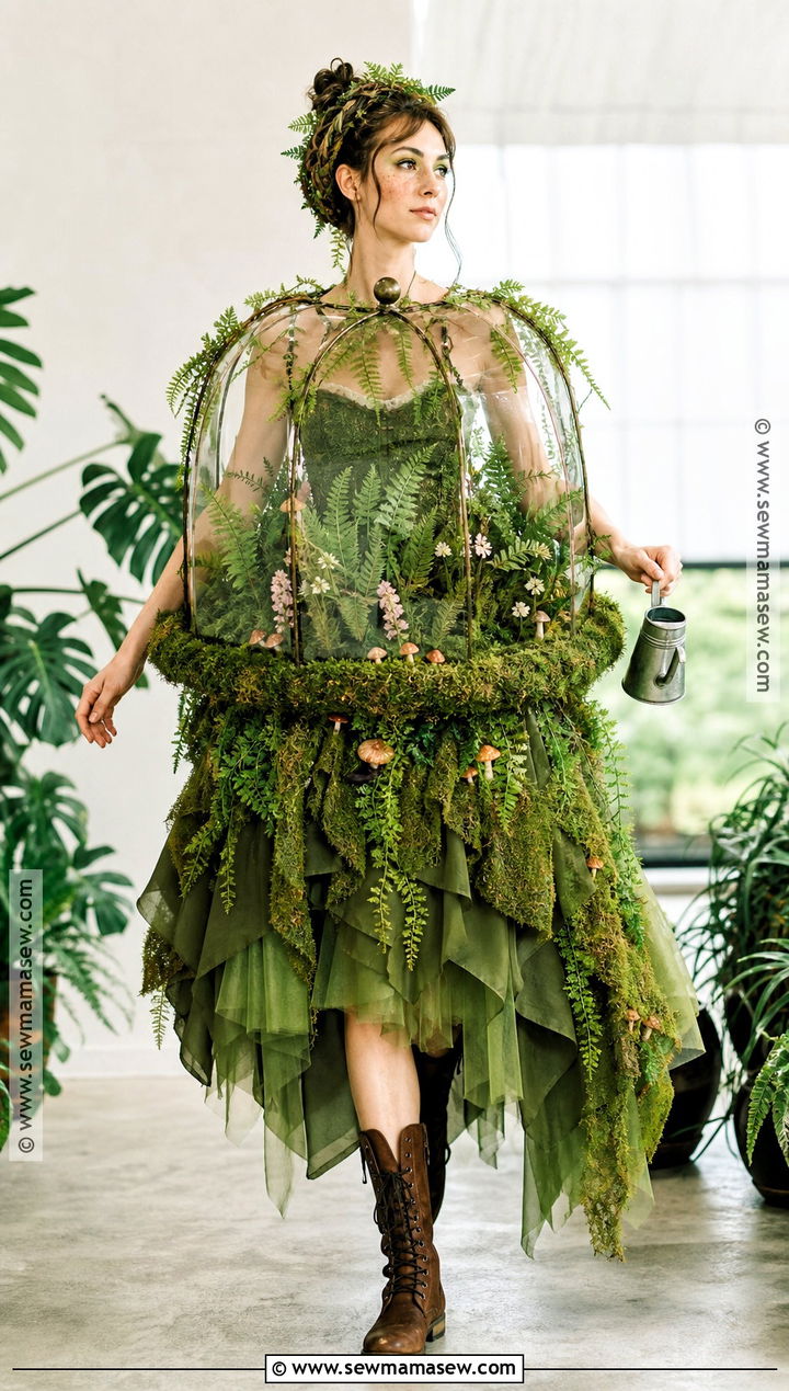 Walking Terrarium Costume - 40 unique halloween costumes for women