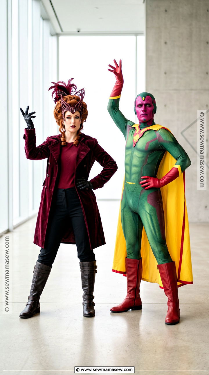 Wanda And Vision Cosplay Duo - 30 cosplay duo ideas