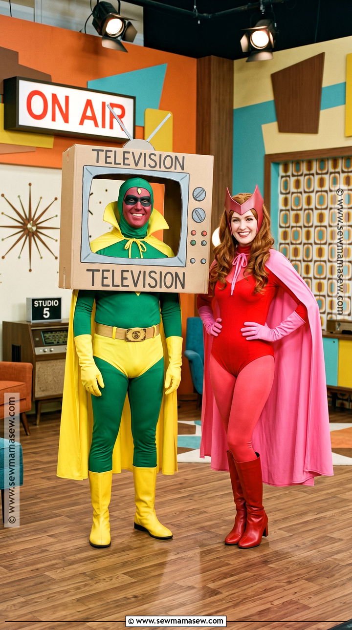 Wanda And Vision Couple Costume - 40 disney couple costumes