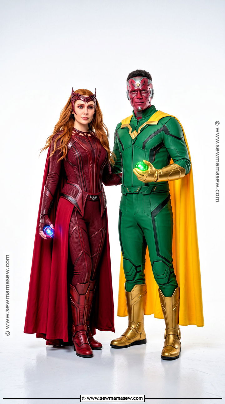 Wanda And Vision Couples Cosplay - 35 Couples Cosplay Ideas
