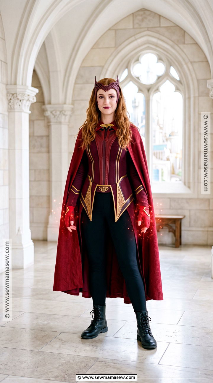 Wanda Maximoff Costume - 30 characters with red hair costumes