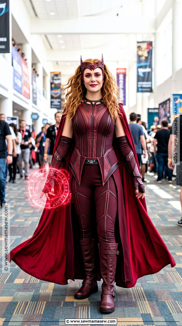 WandaVision Finale Wanda Maximoff Costume - 35 wanda maximoff costume ideas