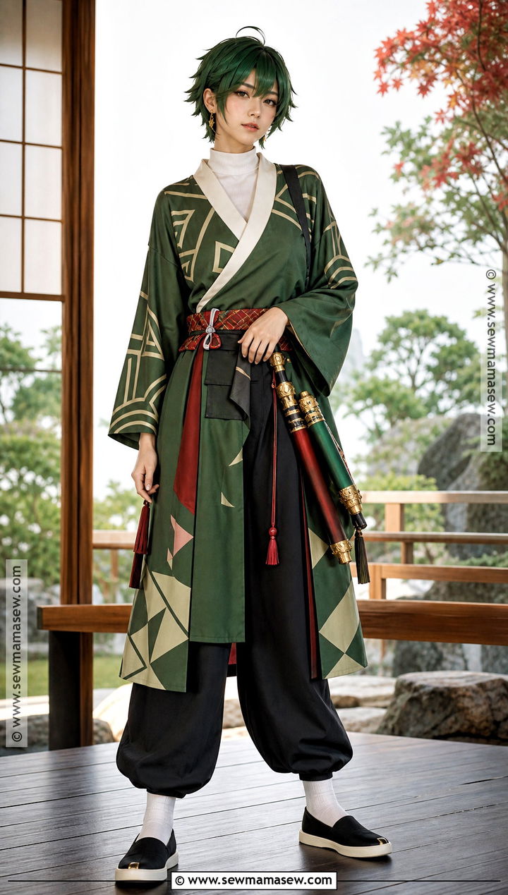 Wano Zoro Cosplay With Green Kimono - 30 zoro cosplay ideas for girls