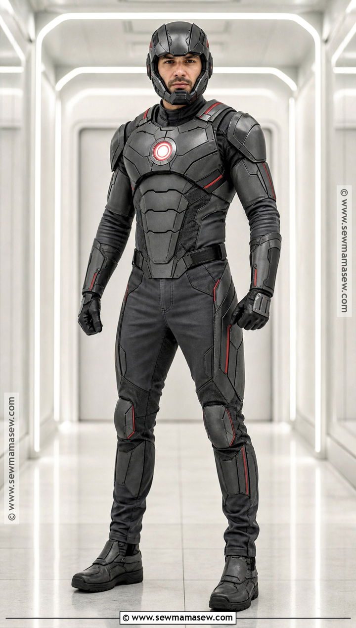 War Machine Costume With Gray Armor - 30 avengers costumes