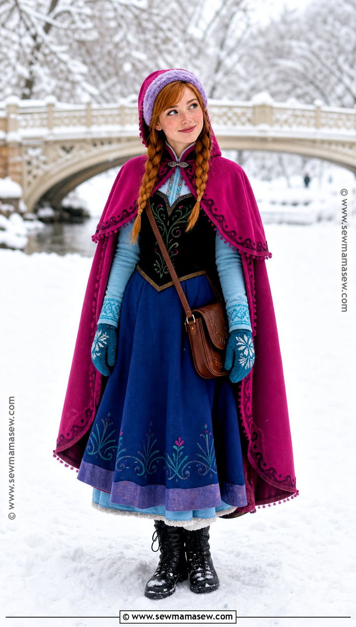 Warm Outdoor Anna Costume - 40 anna frozen costume ideas