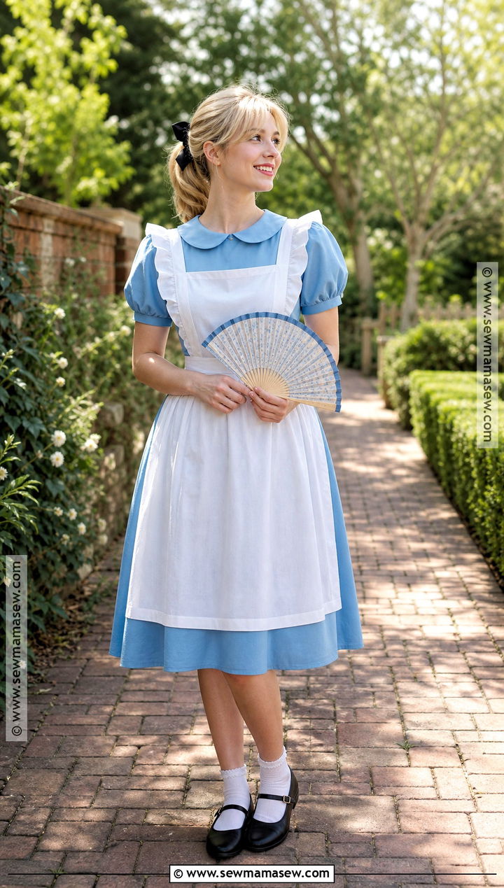Warm Weather Alice Costume With Cotton Dress - 40 alice costume ideas