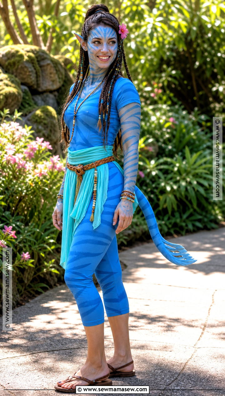 Warm Weather Avatar Costume - 35 Avatar Costume Ideas for Women