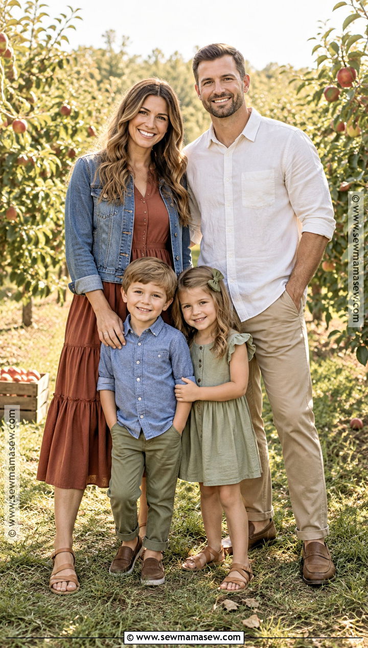 Warm Weather Fall Family Outfit - 20 fall family outfit ideas