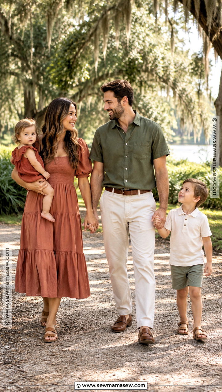 Warm Weather Fall Family Outfits - 25 fall family outfits