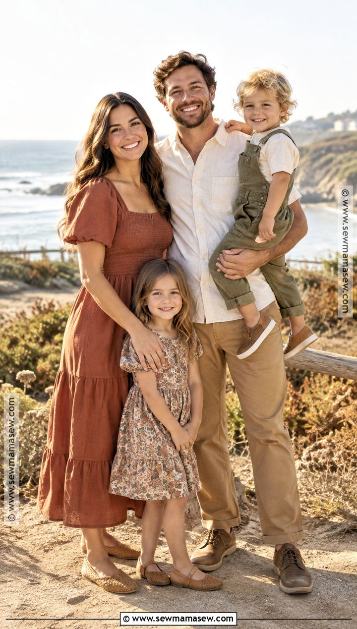 Warm Weather Fall Family Session Outfit - 15 fall family session outfits