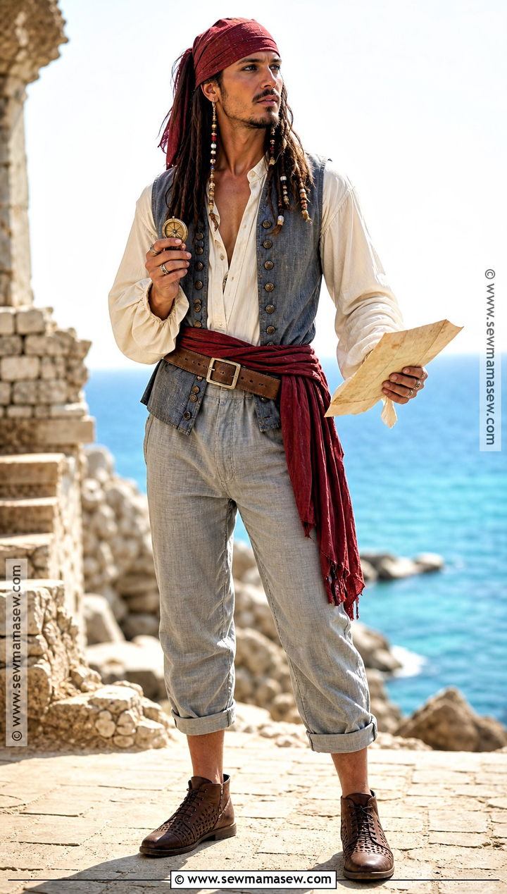 Warm Weather Jack Sparrow Costume - 30 Jack Sparrow Halloween Costume Ideas
