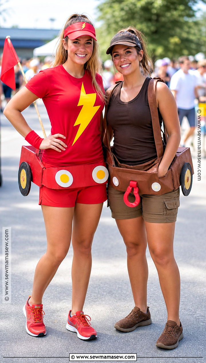 Warm Weather Lightning McQueen And Mater Costume - 35 lightning mcqueen and mater costume ideas