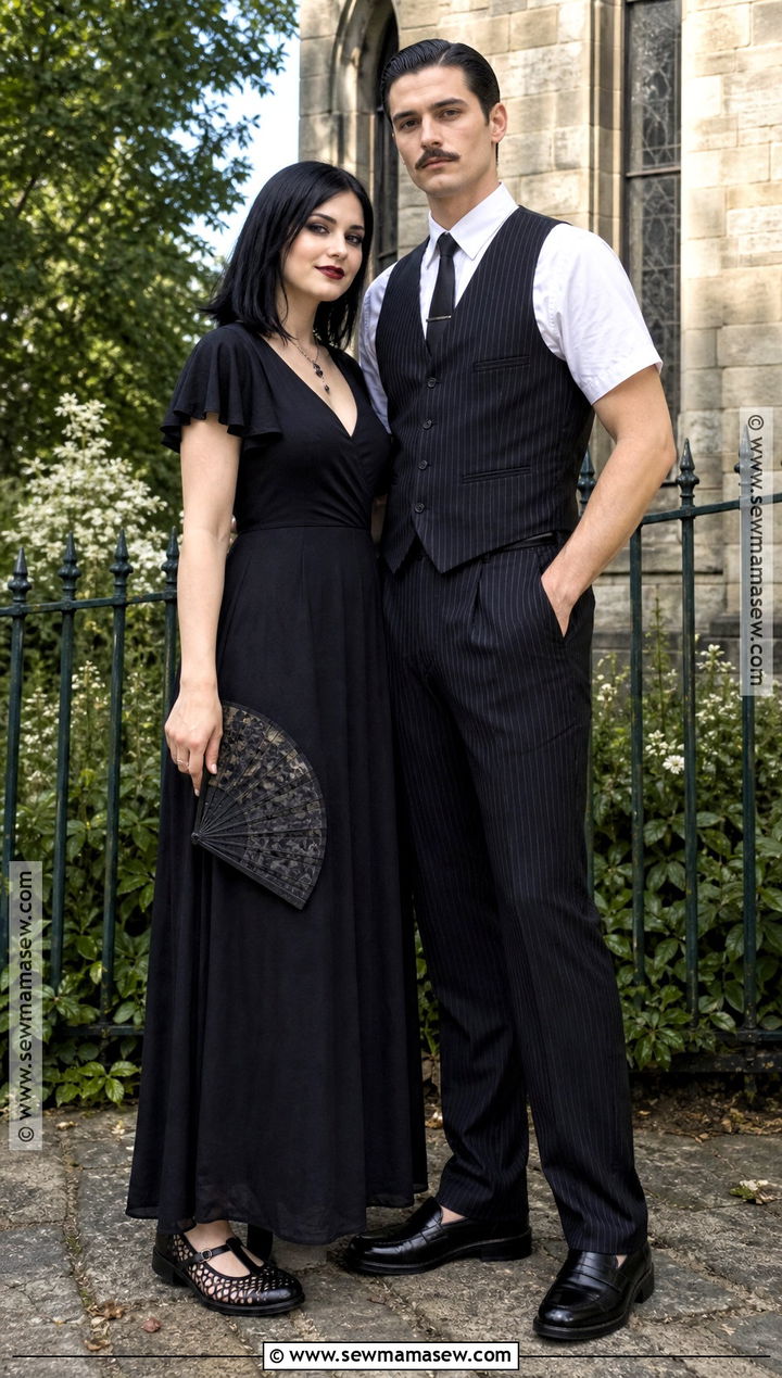 Warm Weather Morticia And Gomez Costume - 40 morticia and gomez addams costume ideas