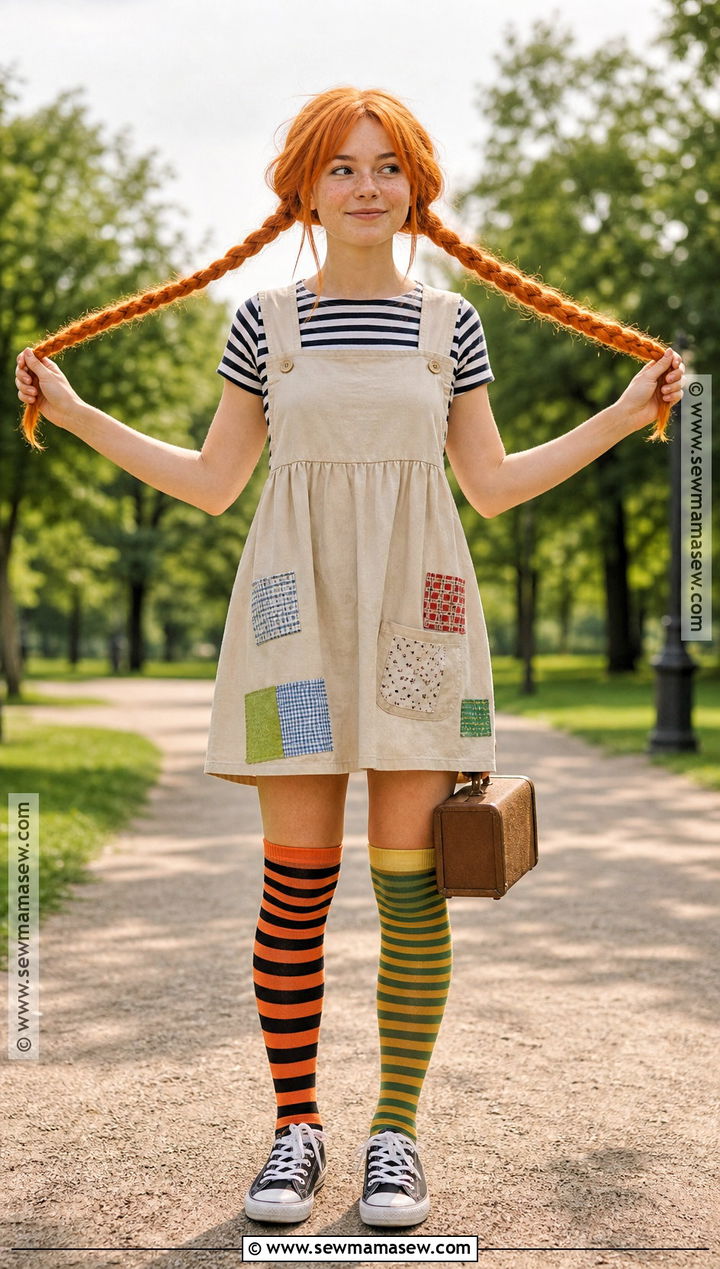 Warm Weather Pippi Longstocking Costume - 35 pippi longstocking costume ideas