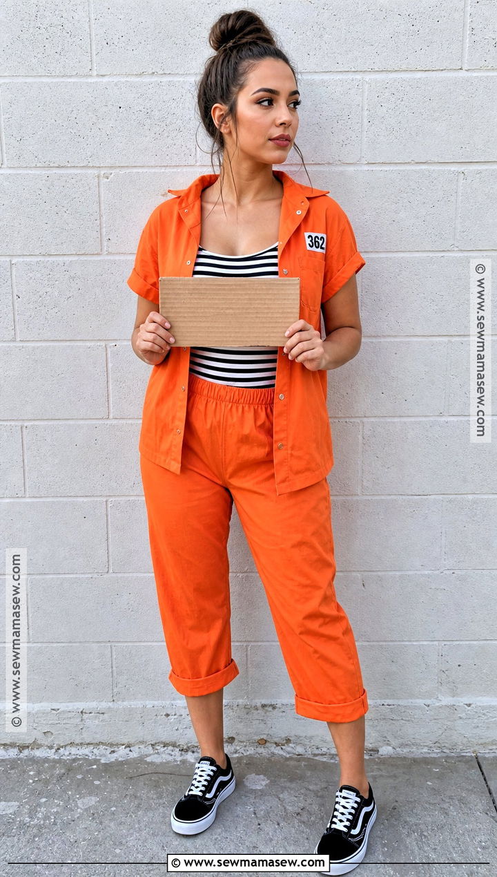 Warm Weather Prisoner Costume - 30 prisoner costume ideas for women