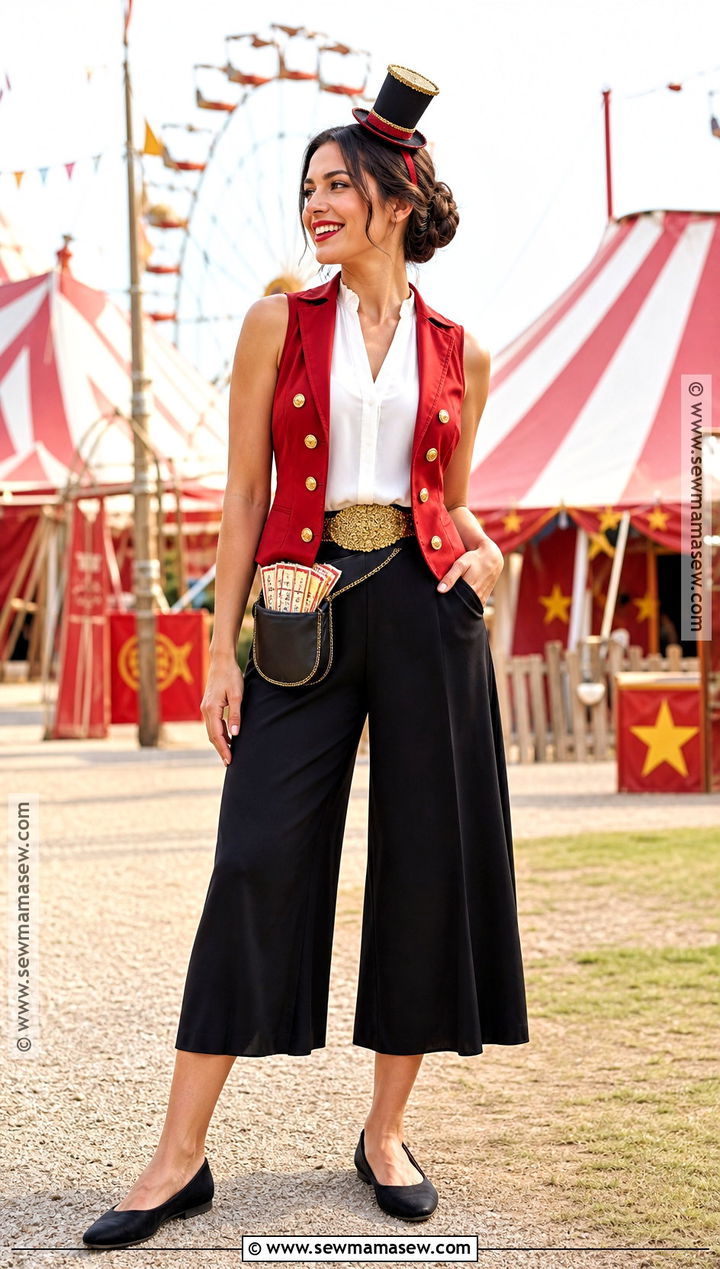 Warm Weather Ringmaster Costume - 30 Ring Master Costume Ideas for Women