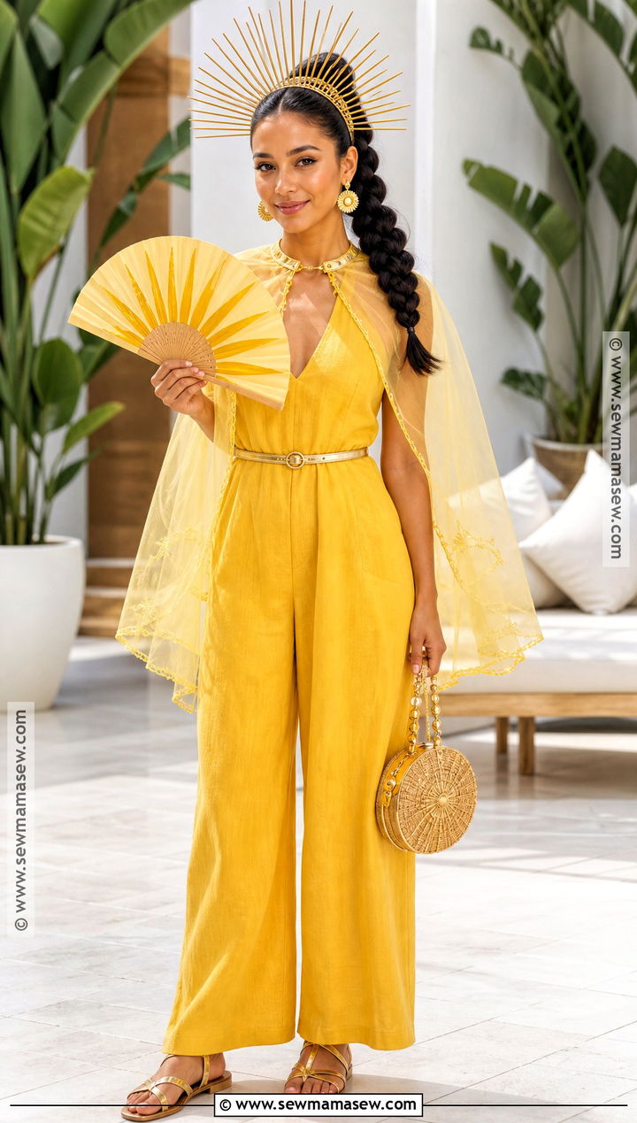Warm Weather Sun Costume - 30 Sun Costume Ideas for Women