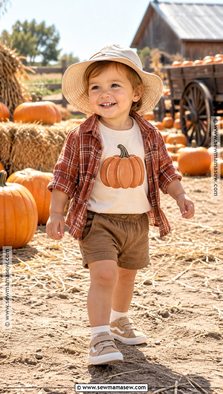 Warm Weather Toddler Pumpkin Patch Outfit - 25 toddler pumpkin patch outfit ideas
