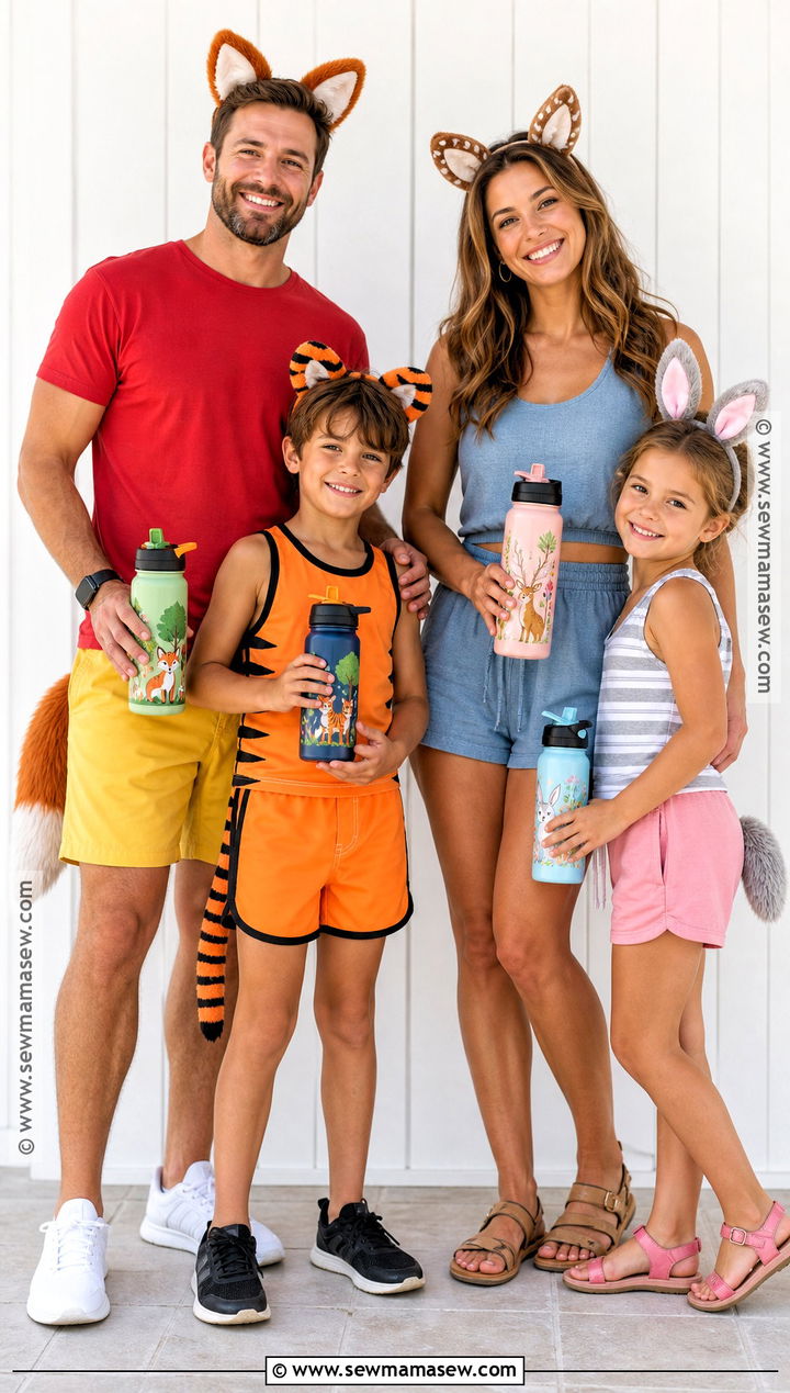Warm Weather Winnie The Pooh Family Costume - 30 winnie the pooh family costumes