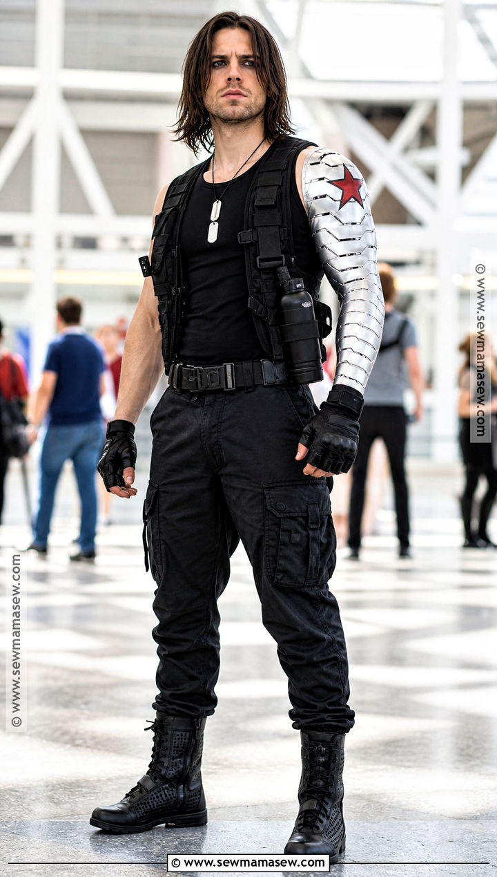 Warm Weather Winter Soldier Costume - 30 winter soldier costume ideas