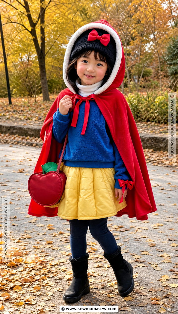 Warm Winter Snow White Costume - 30 snow white costume ideas for kids