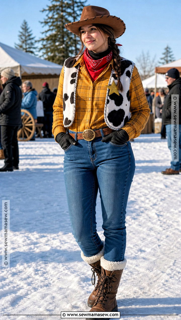 Warm Woody Costume - 35 woody toy story costume ideas