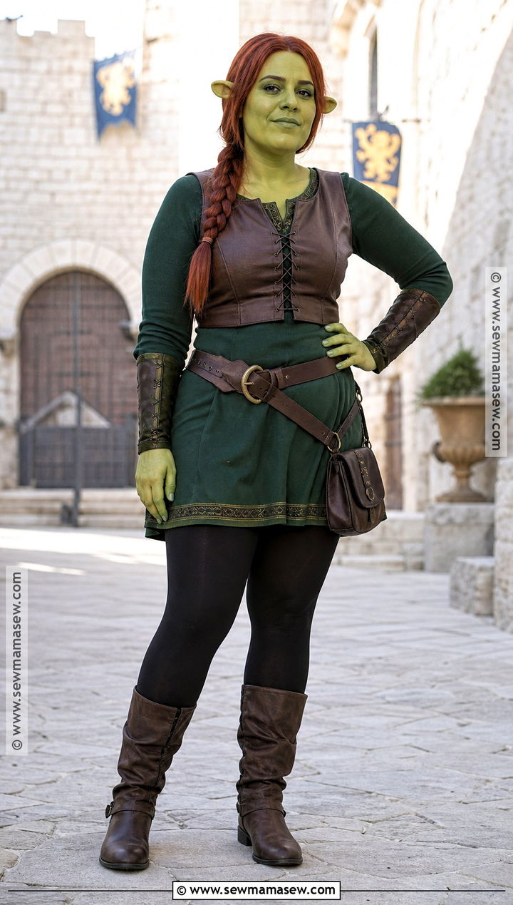 Warrior Fiona Shrek Costume - 30 shrek costume ideas for women
