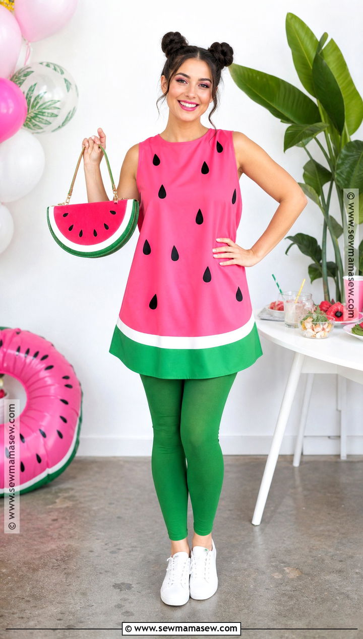 Watermelon Slice Costume - 30 Food Costume Ideas