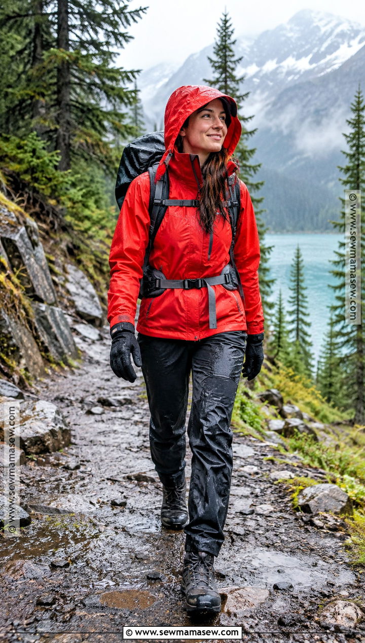 Waterproof Jacket and Rain Pants Banff Outfit - 15 banff hiking outfit fall ideas