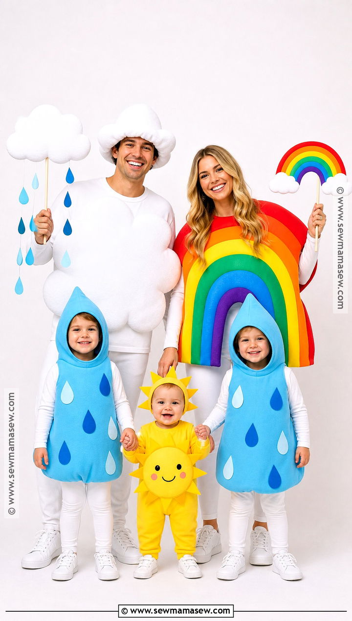 Weather Family And Baby Sunshine Costume - 40 family costumes with for babies