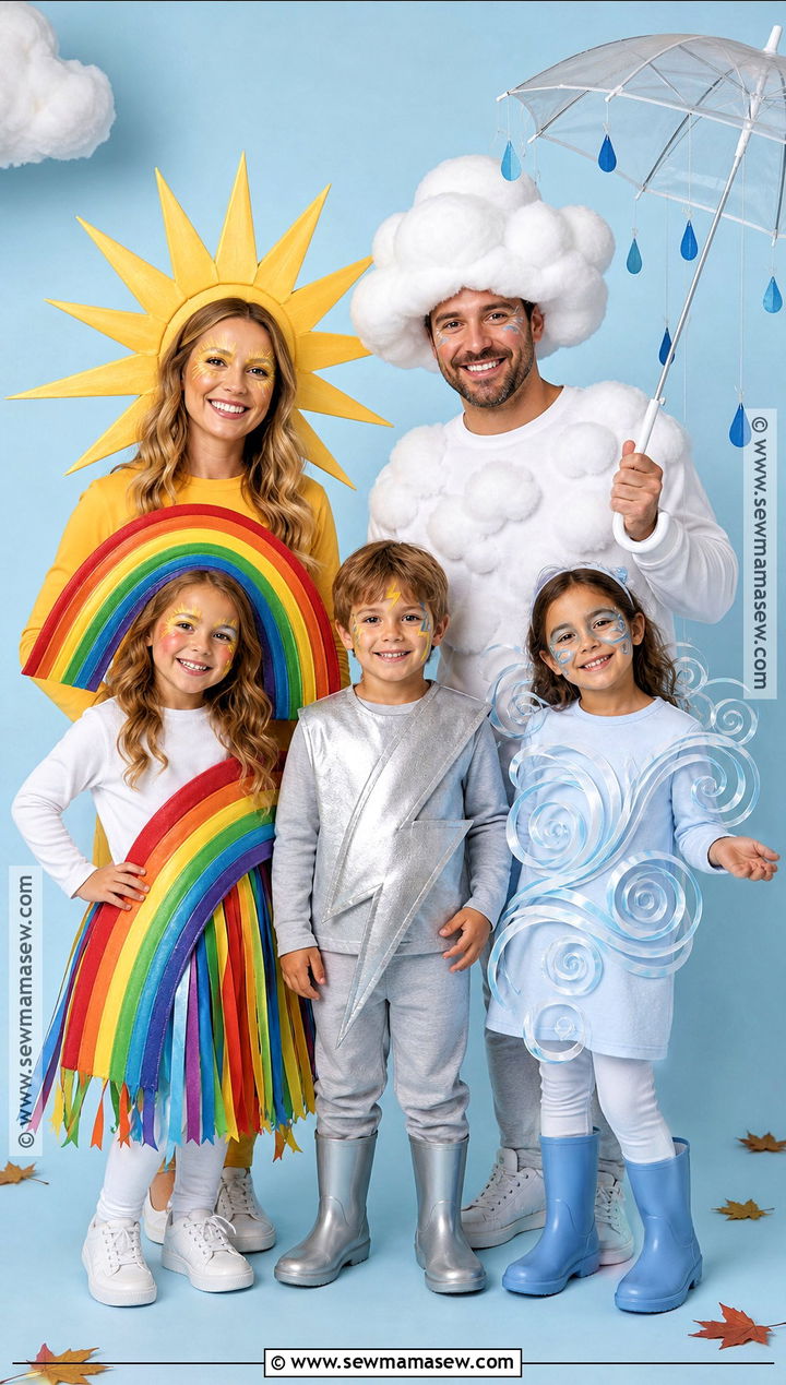 Weather Family Costume - 50 family halloween costumes