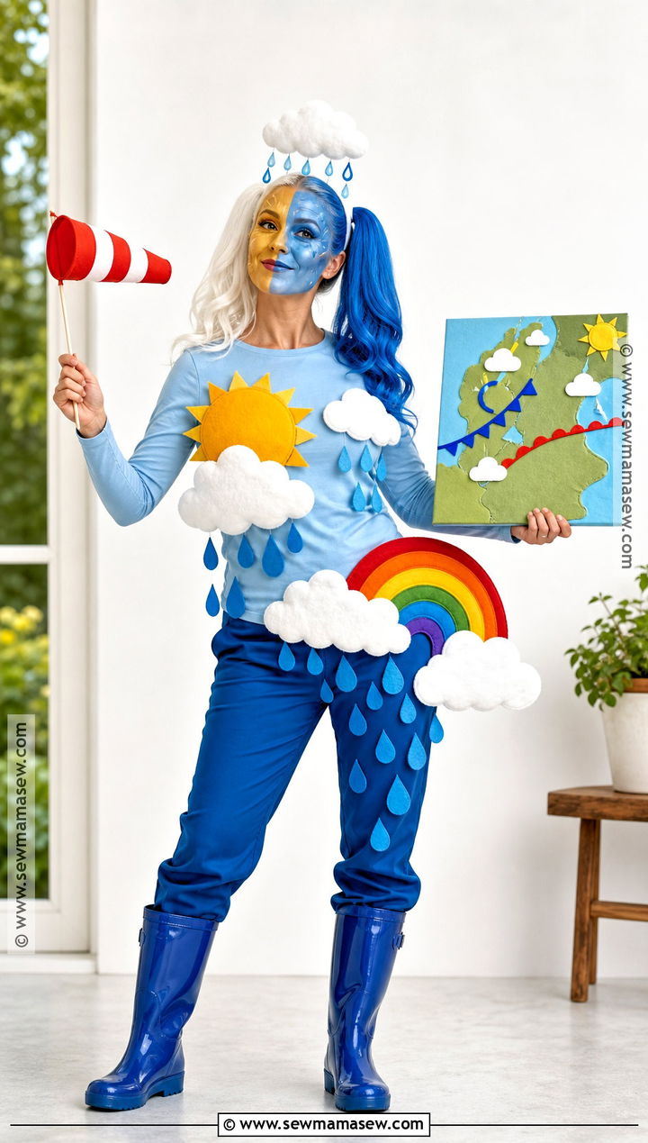 Weather Forecast Costume - 50 funny costumes