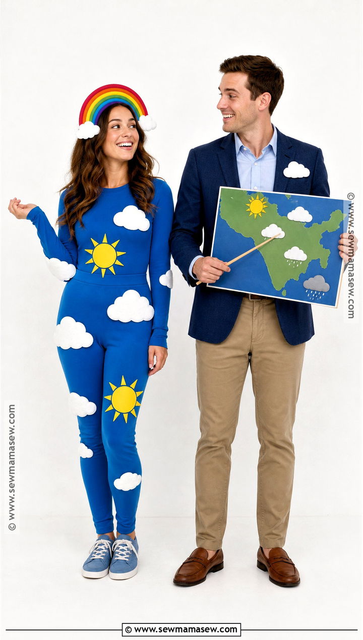 Weather Forecast Couple Costume - 45 costumes ideas