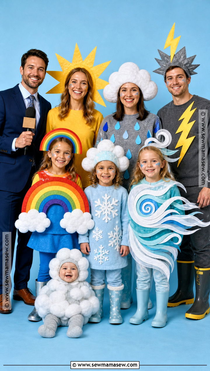 Weather Forecast Family Costume - 45 family costumes