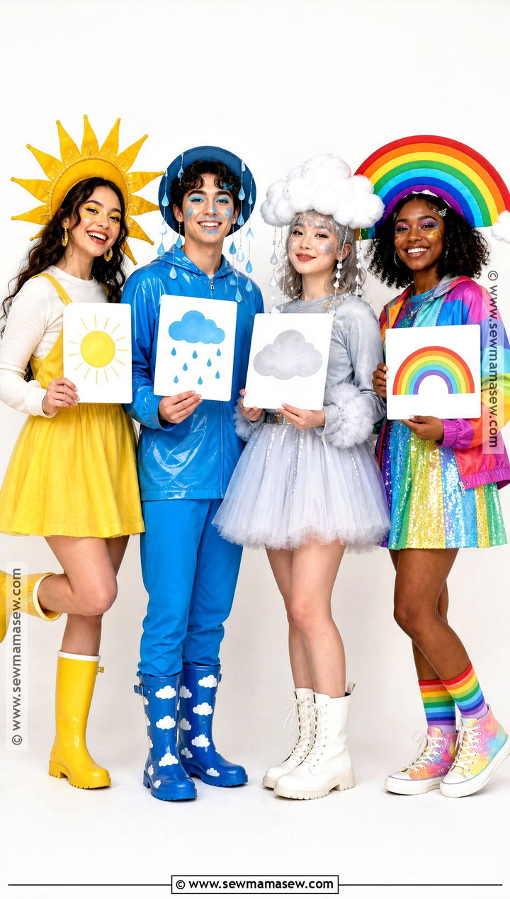 Weather Forecast Group Costume - 30 costume ideas for 4 for friends