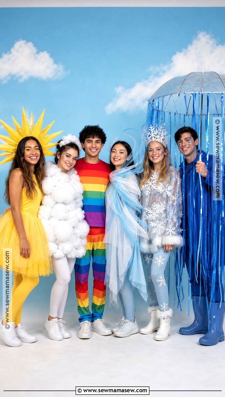 Weather Forecast Group Costume - 40 cute group halloween costumes