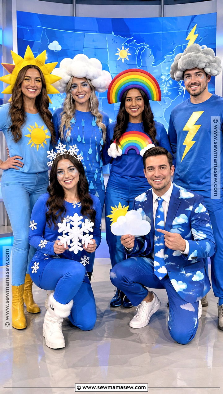 Weather Forecast Group Costume - 30 weather costumes