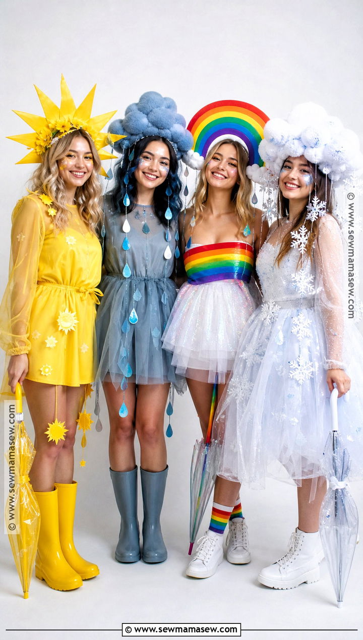 Weather Forecast Group Costume - 35 4 group halloween costumes