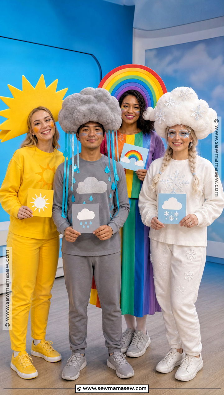 Weather Forecast Group Costume - 35 4 people costume ideas