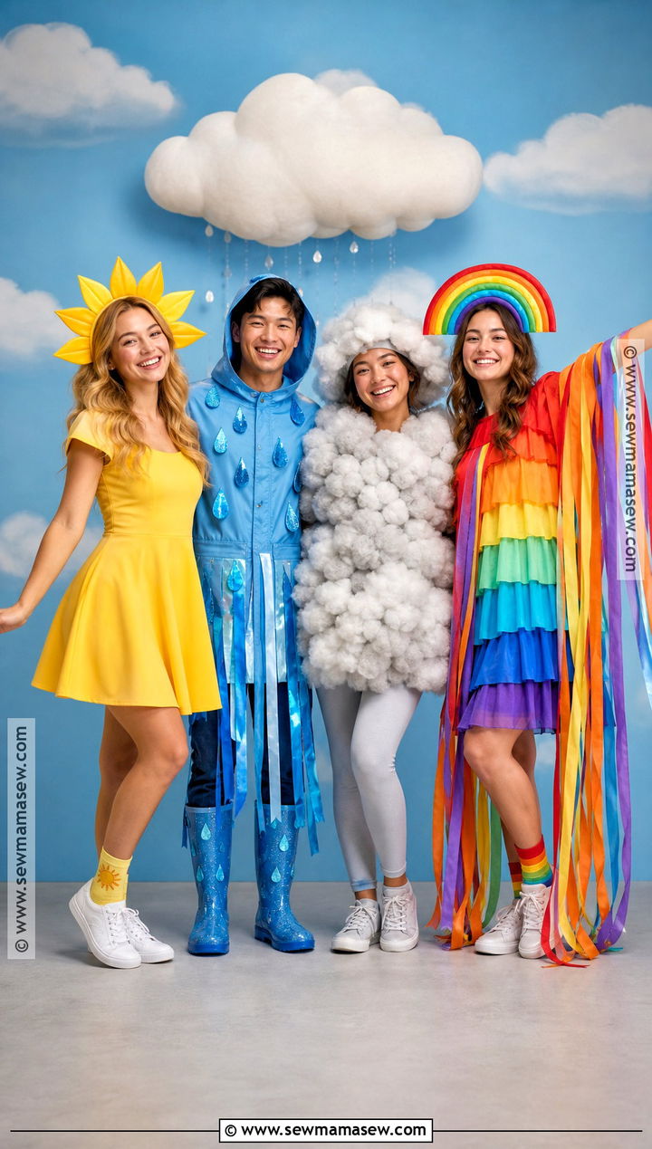 Weather Forecast Group Costume - 35 costumes for 4