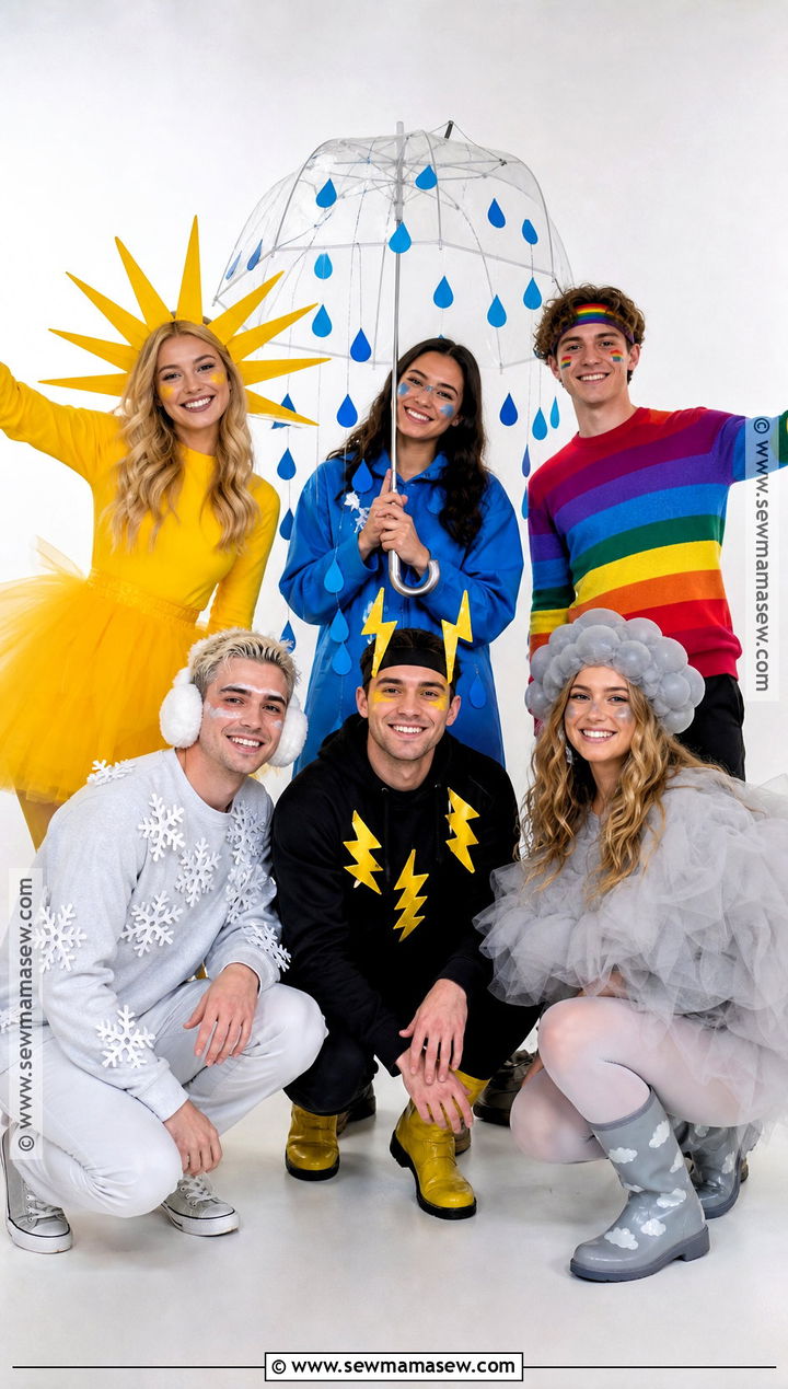 Weather Forecast Group Of Six Halloween Costume - 30 group of six halloween costume ideas