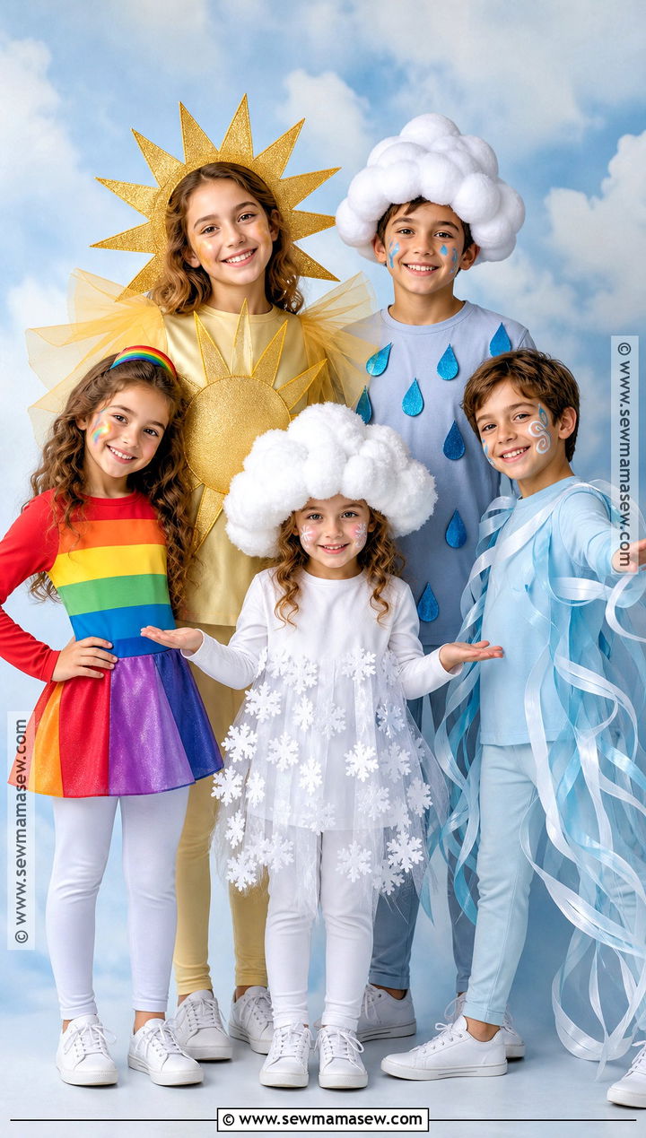 Weather Forecast Sibling Costume - 40 sibling halloween costumes
