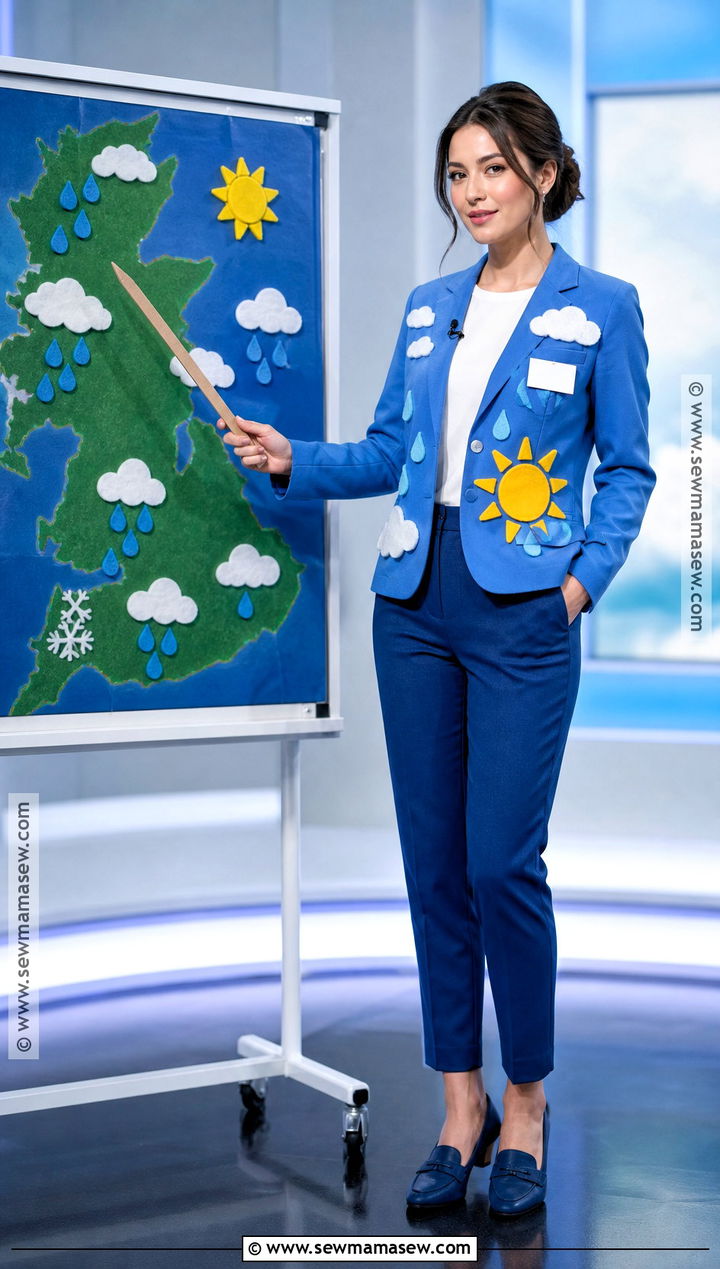 Weather Forecaster Costume - 50 easy costume ideas