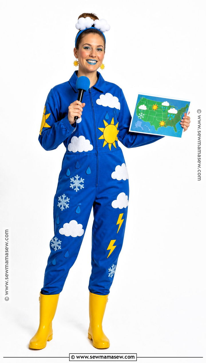 Weather Forecaster Costume - 45 clever halloween costumes
