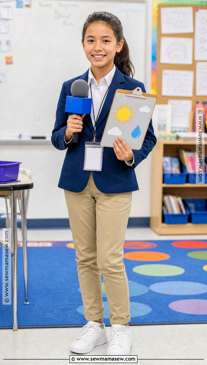 Weather Reporter Halloween School Outfit - 30 halloween school outfit ideas