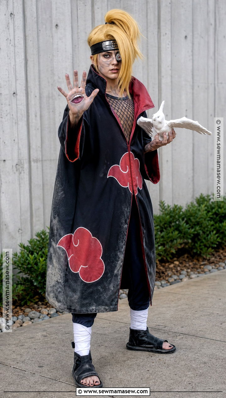 Weathered Deidara Battle Cosplay - 30 deidara cosplay ideas
