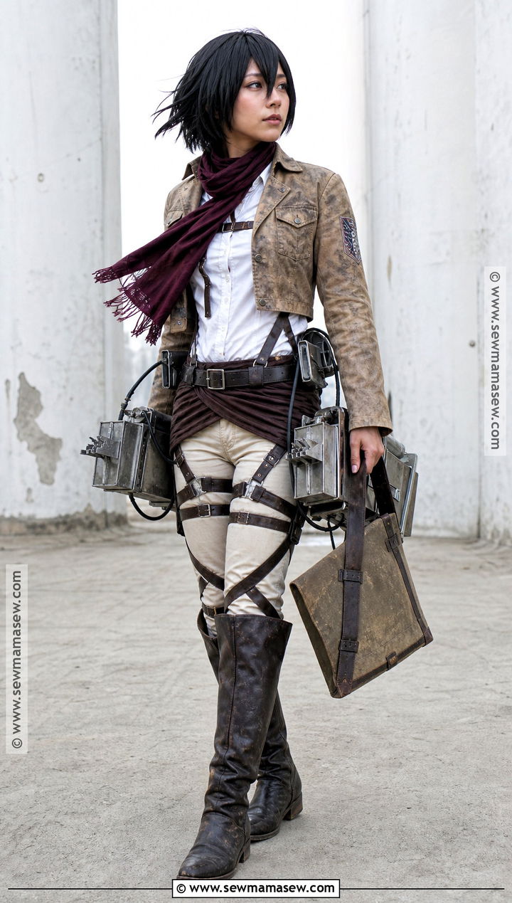 Weathered Mikasa Costume - 30 mikasa costume ideas
